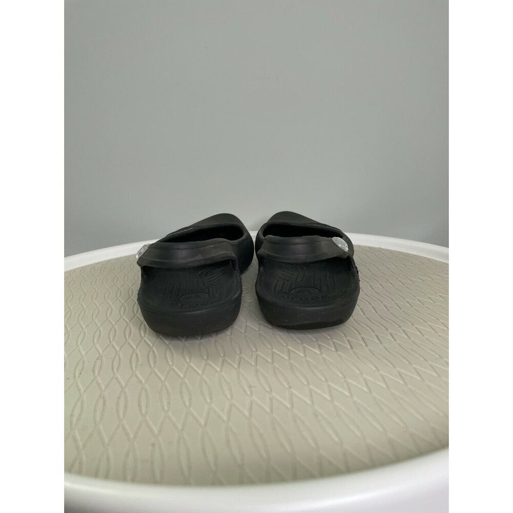 Crocs Women’s Olivia II Slingback Ballet Flats US 7 Black Comfort Slip On Jewel - Picture 7 of 11
